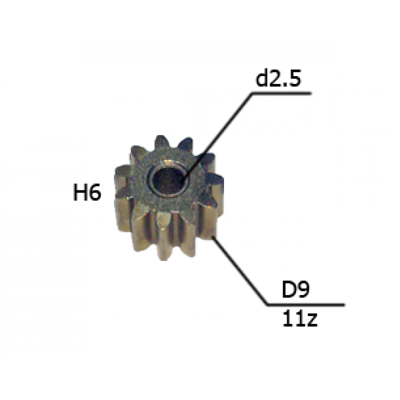 Шестерня для двигателя шуруповерта